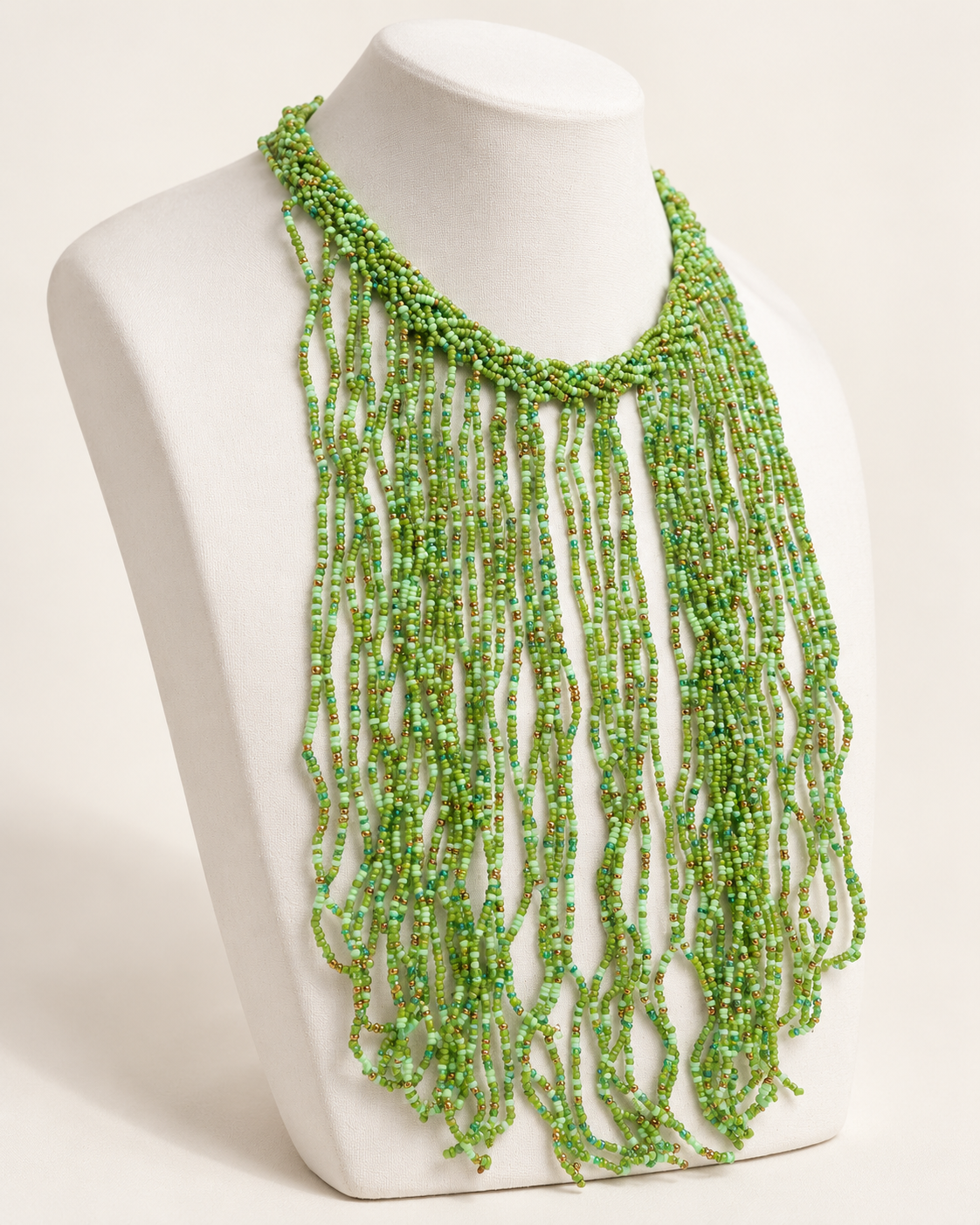 The Emerald Ripple Maala