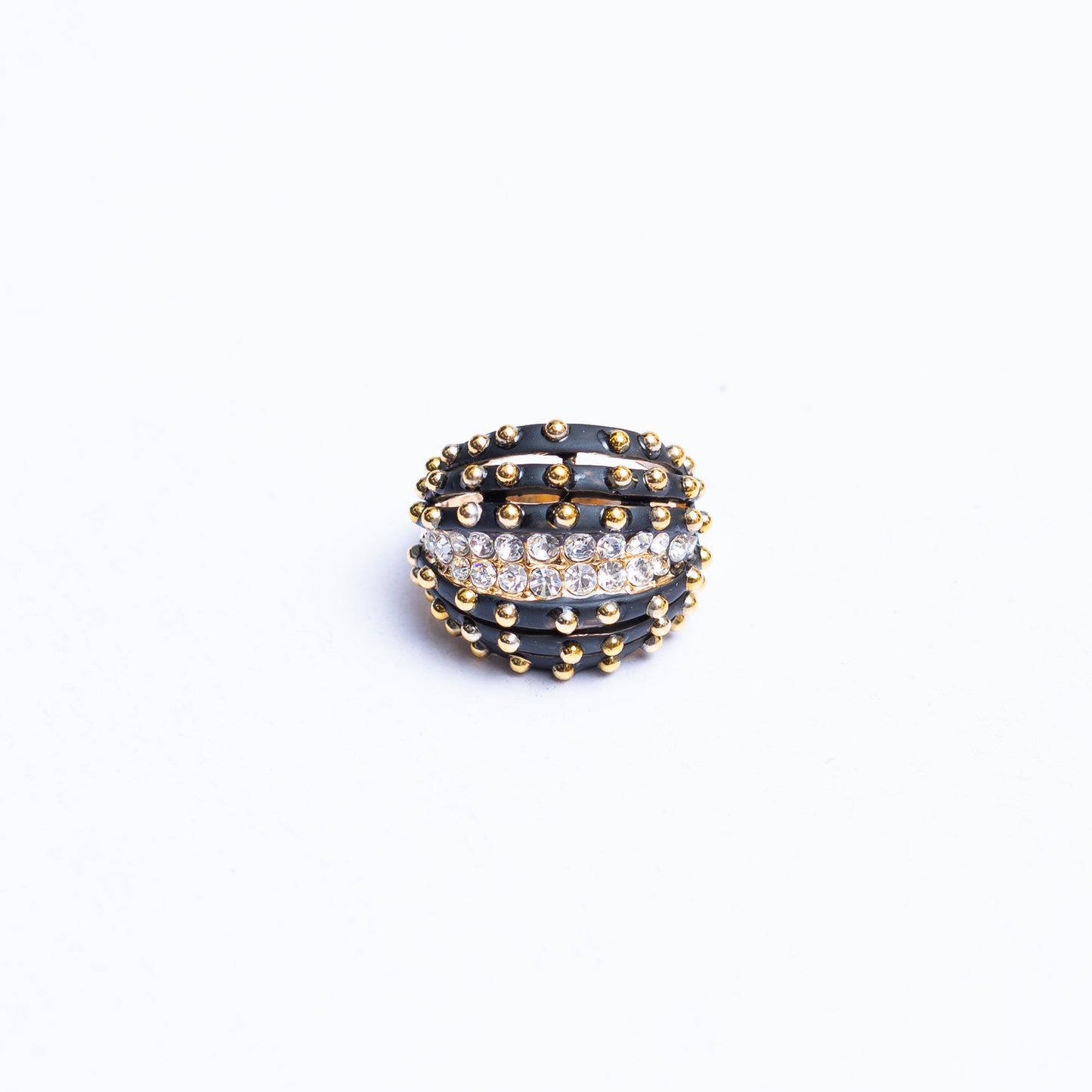 Black N Stones Ring