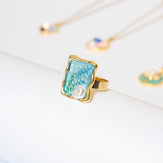 Blue Ring (Adjustable Size)