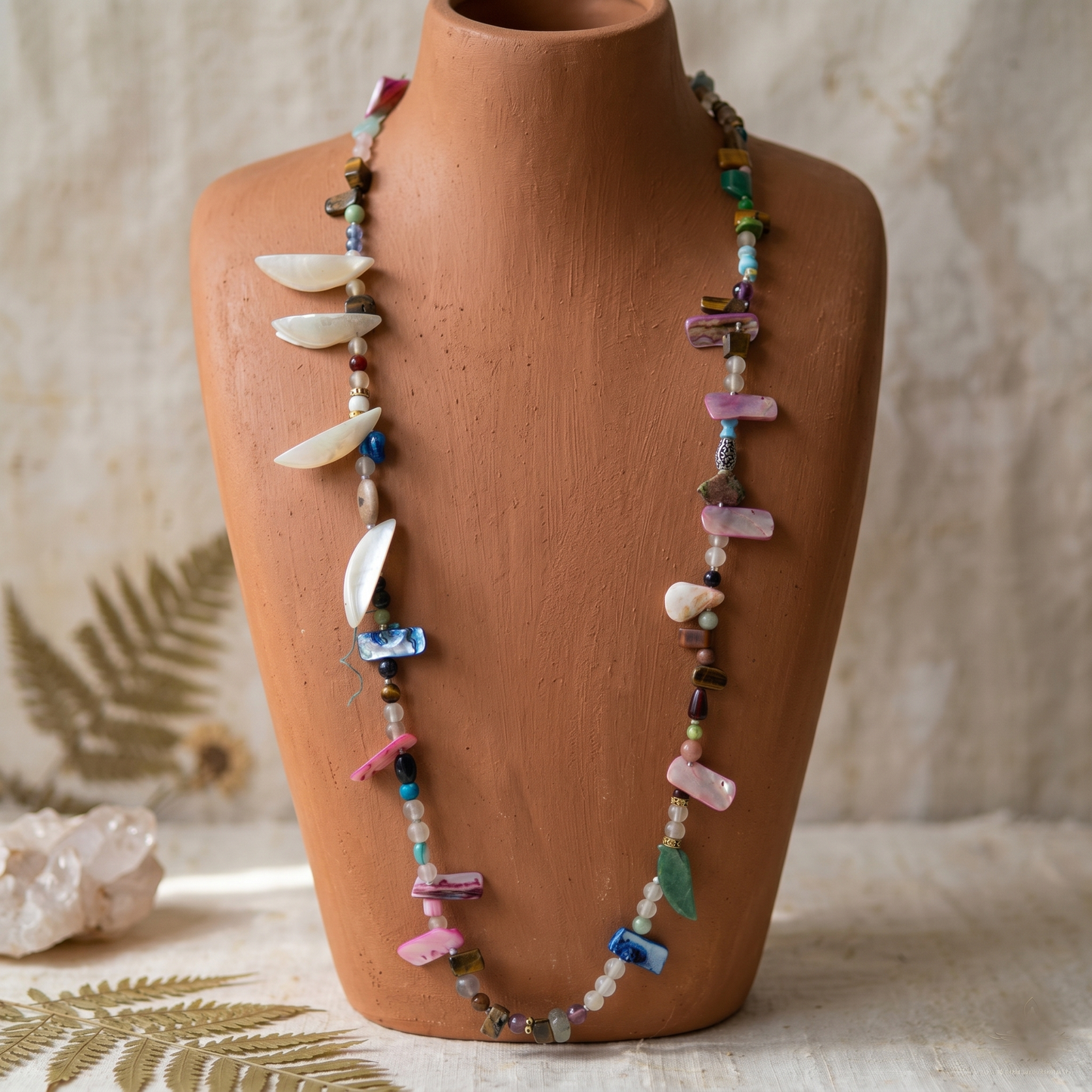 Gemstone Long Maala