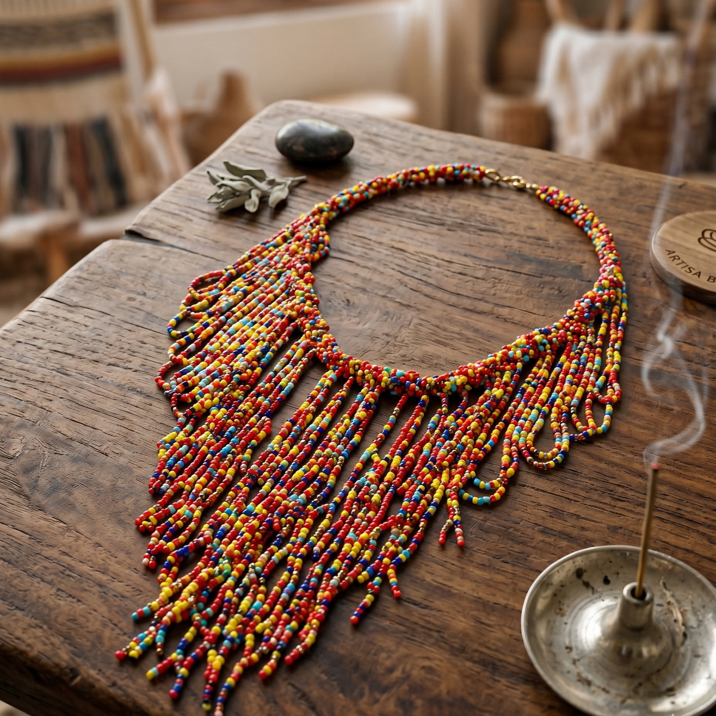 Multi Colored Maala