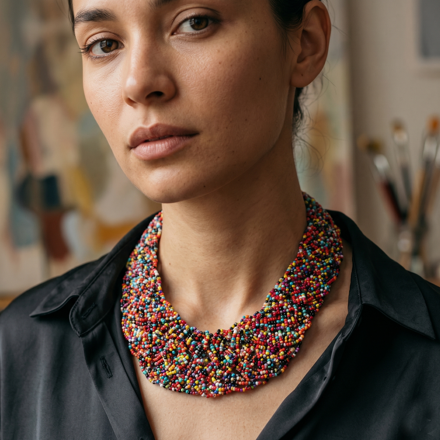 Multi Colored Necklace