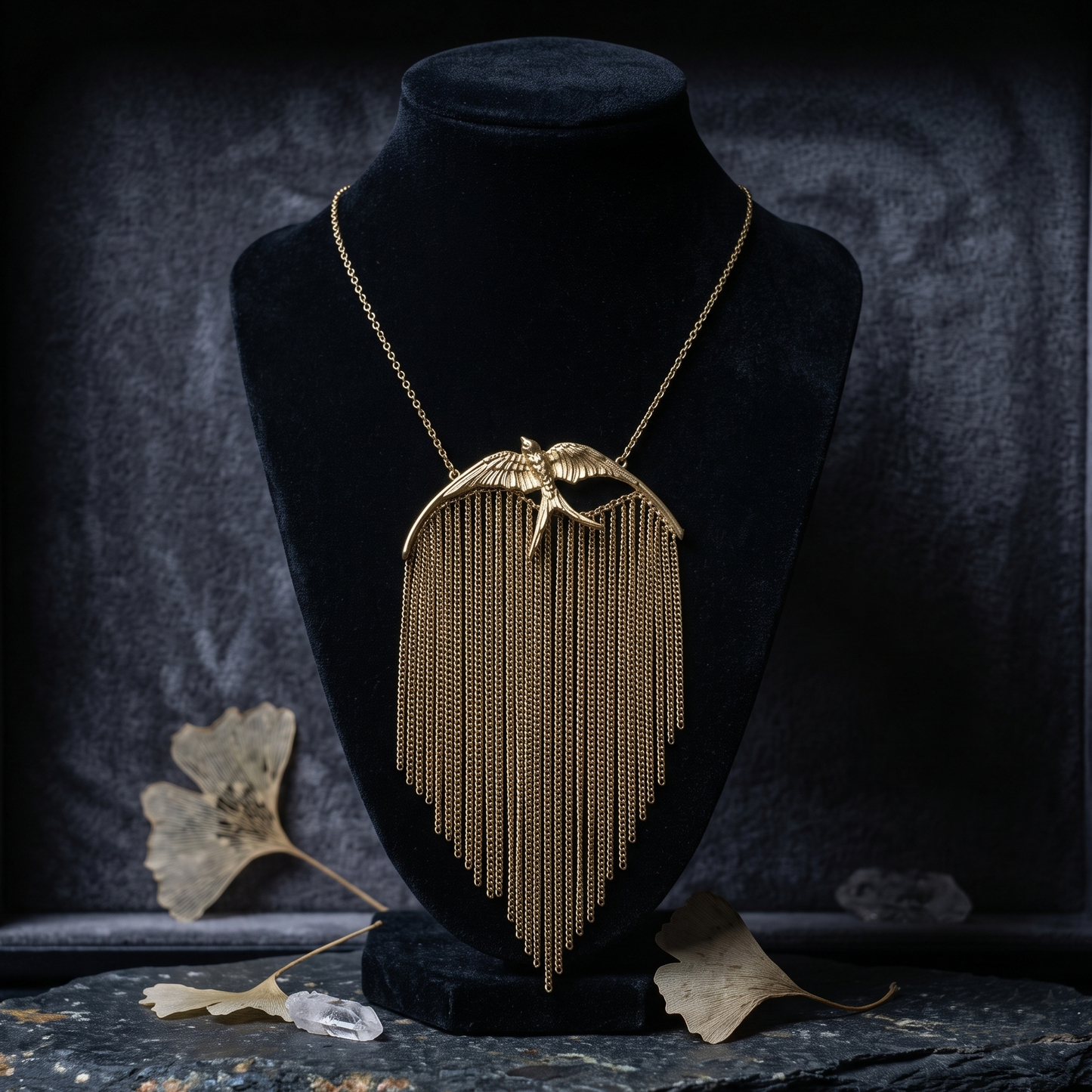 Flying Bird Necklace