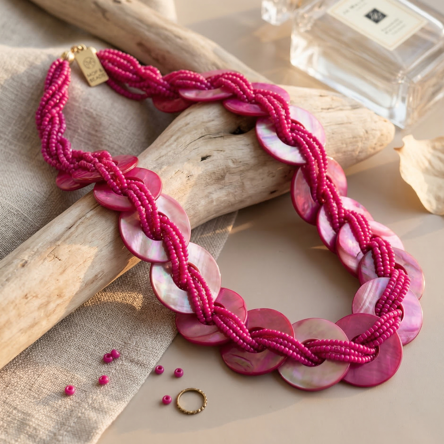 Red Maroon Maala