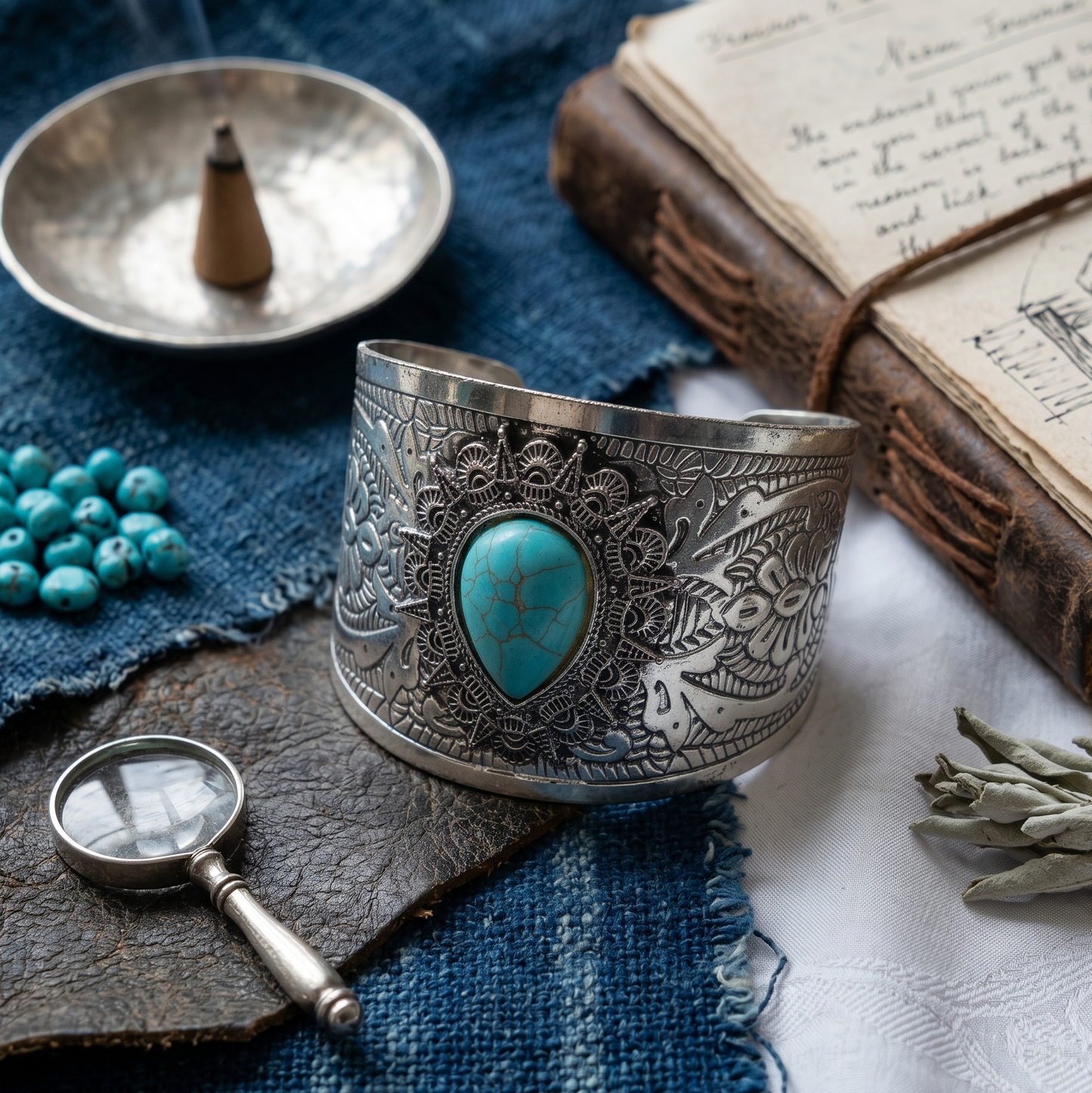 Antique Stone Bracelet