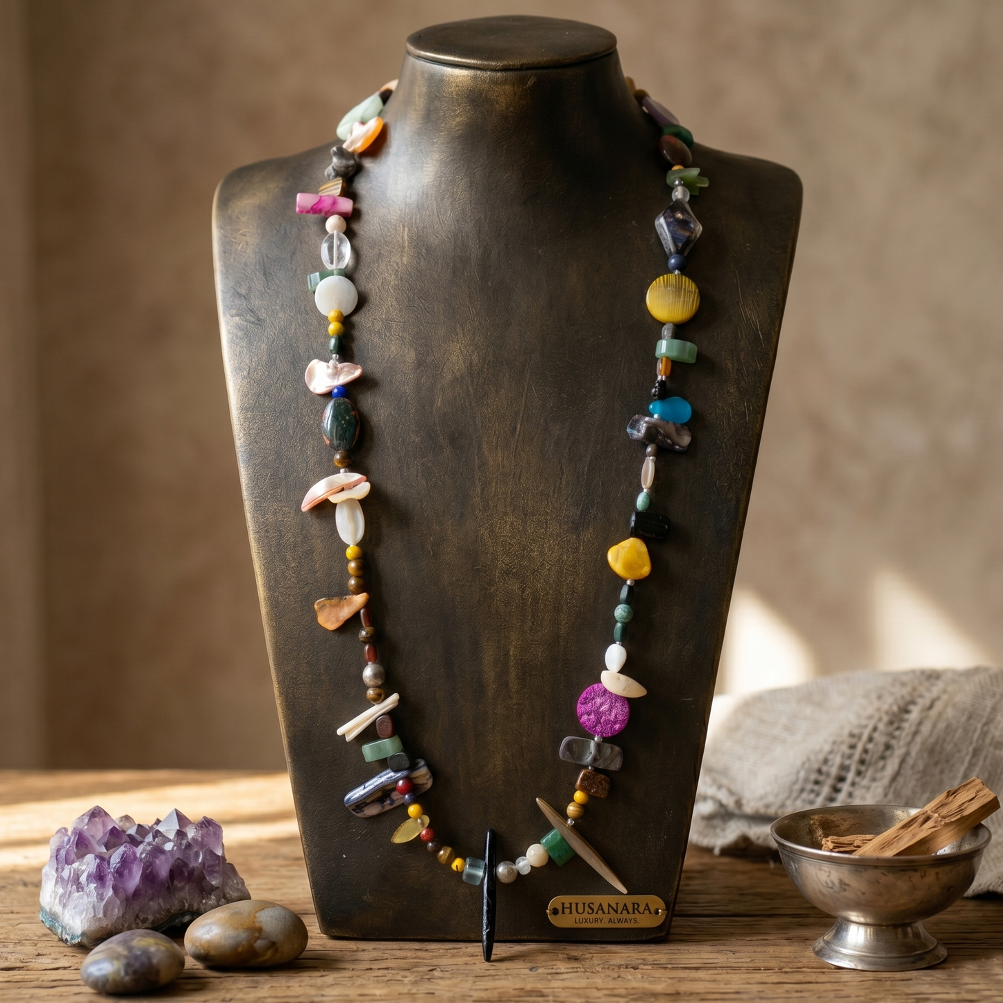 Gemstones Long Maala