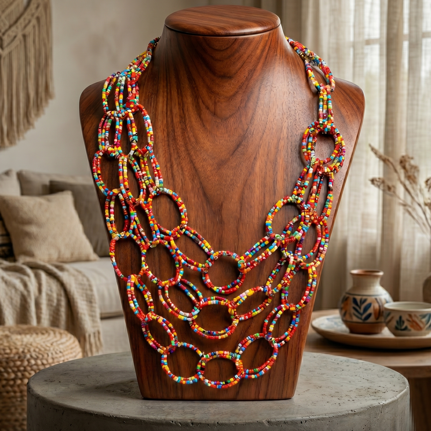 Multi Colored Maala