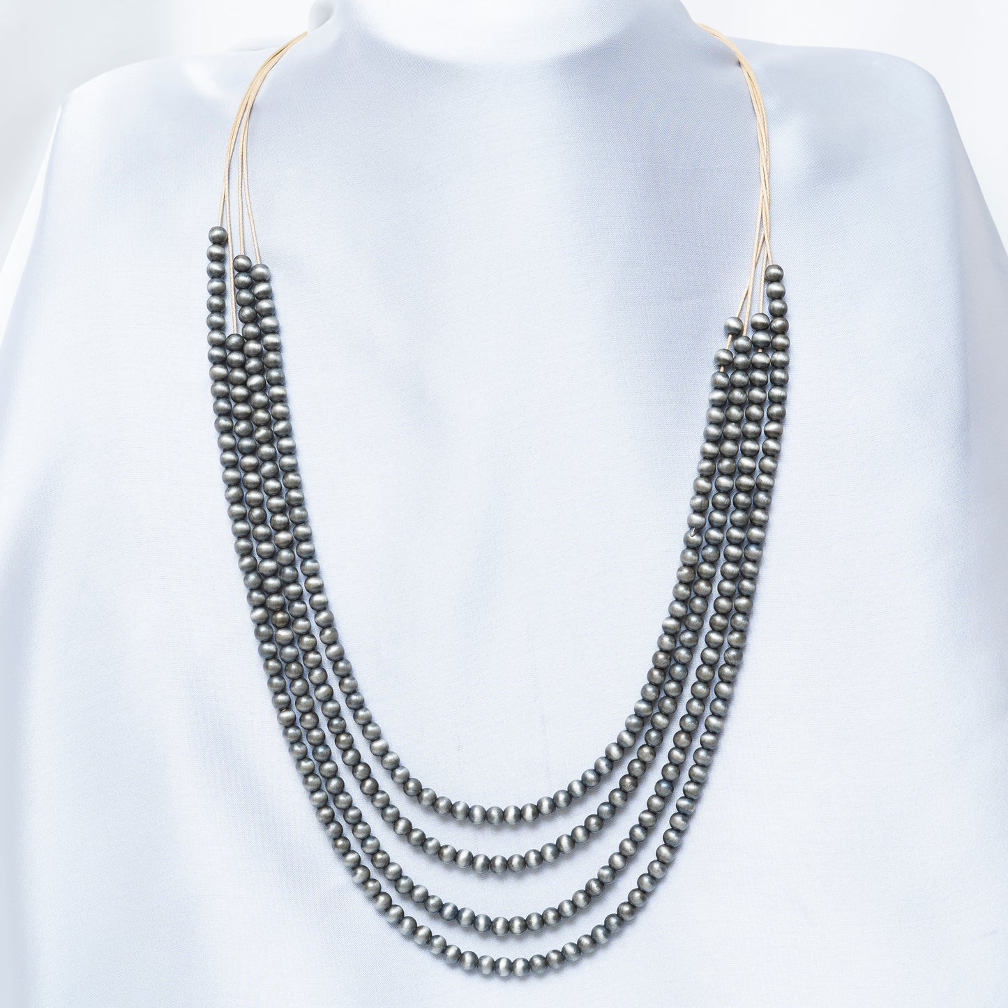 Polished Sea Pearls Maala