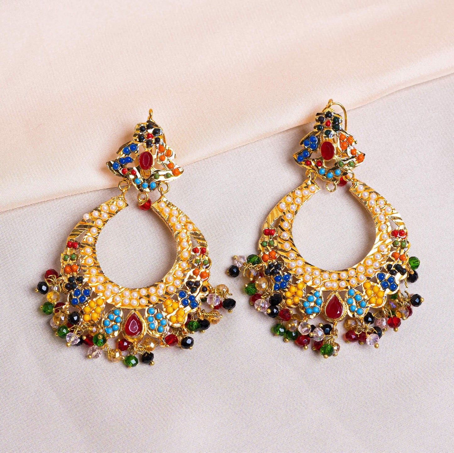 Kundan Earrings - Look Richie