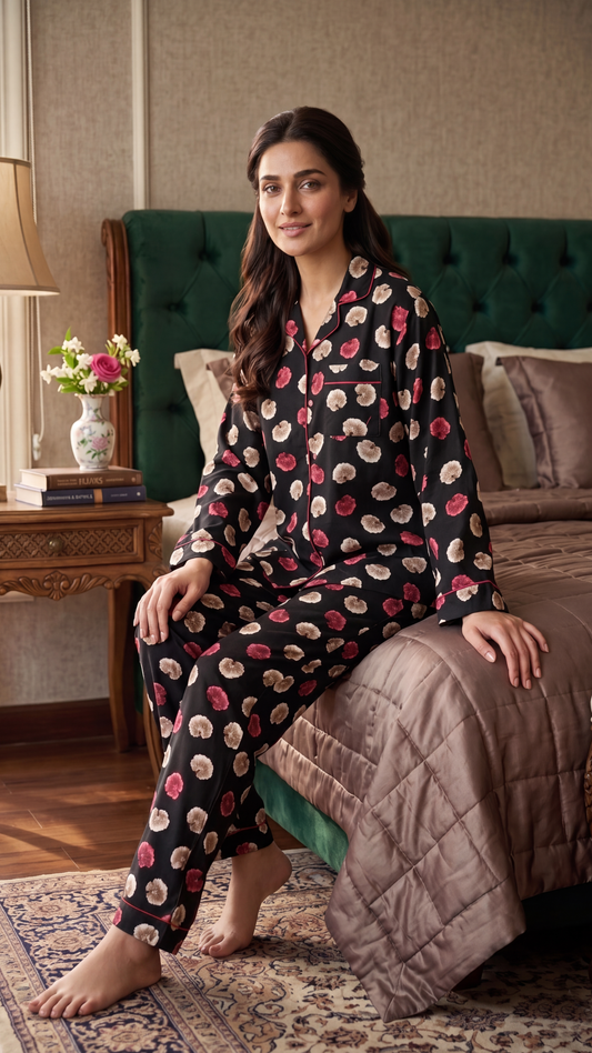 Black n Patches Loungewear