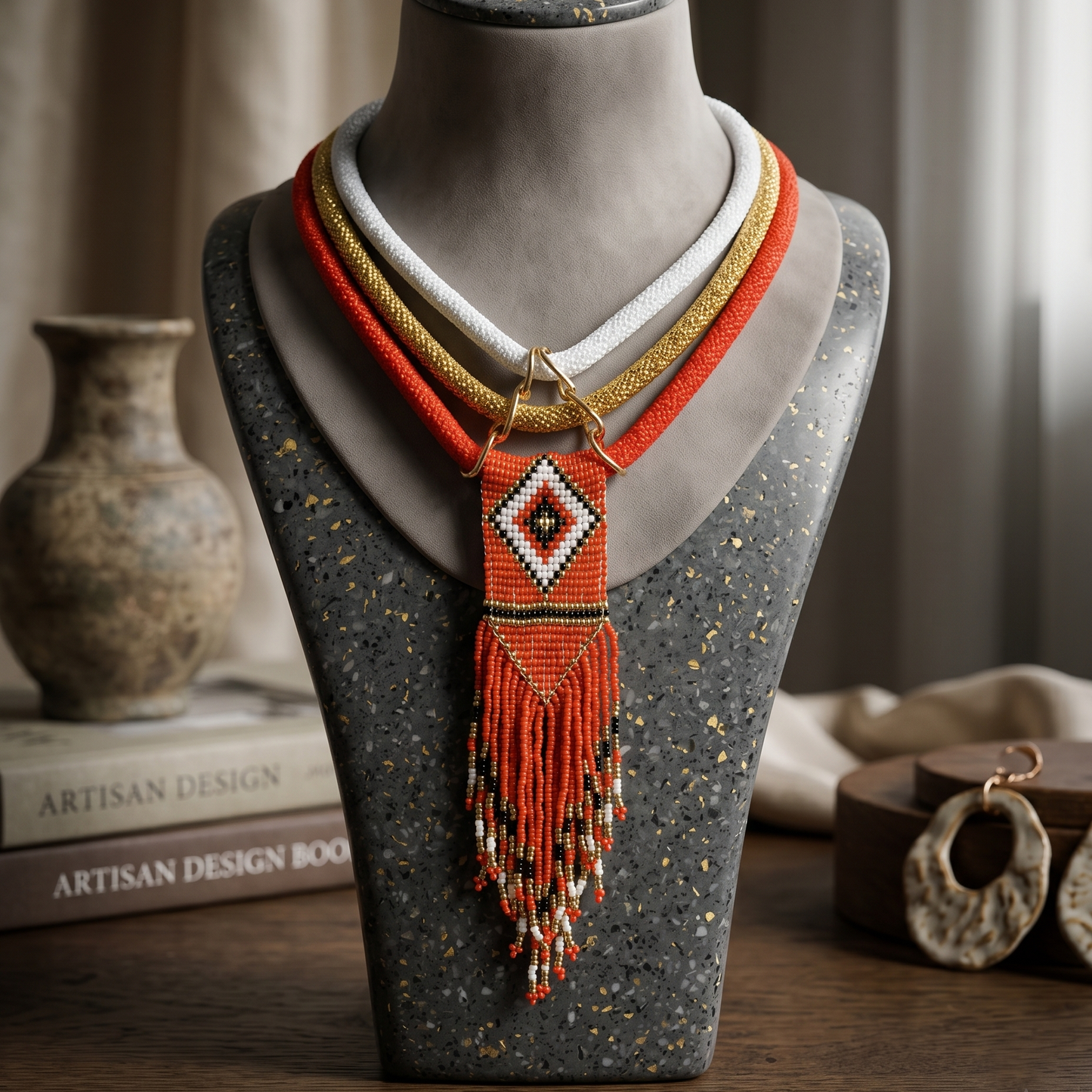 Red Egyptian Maala