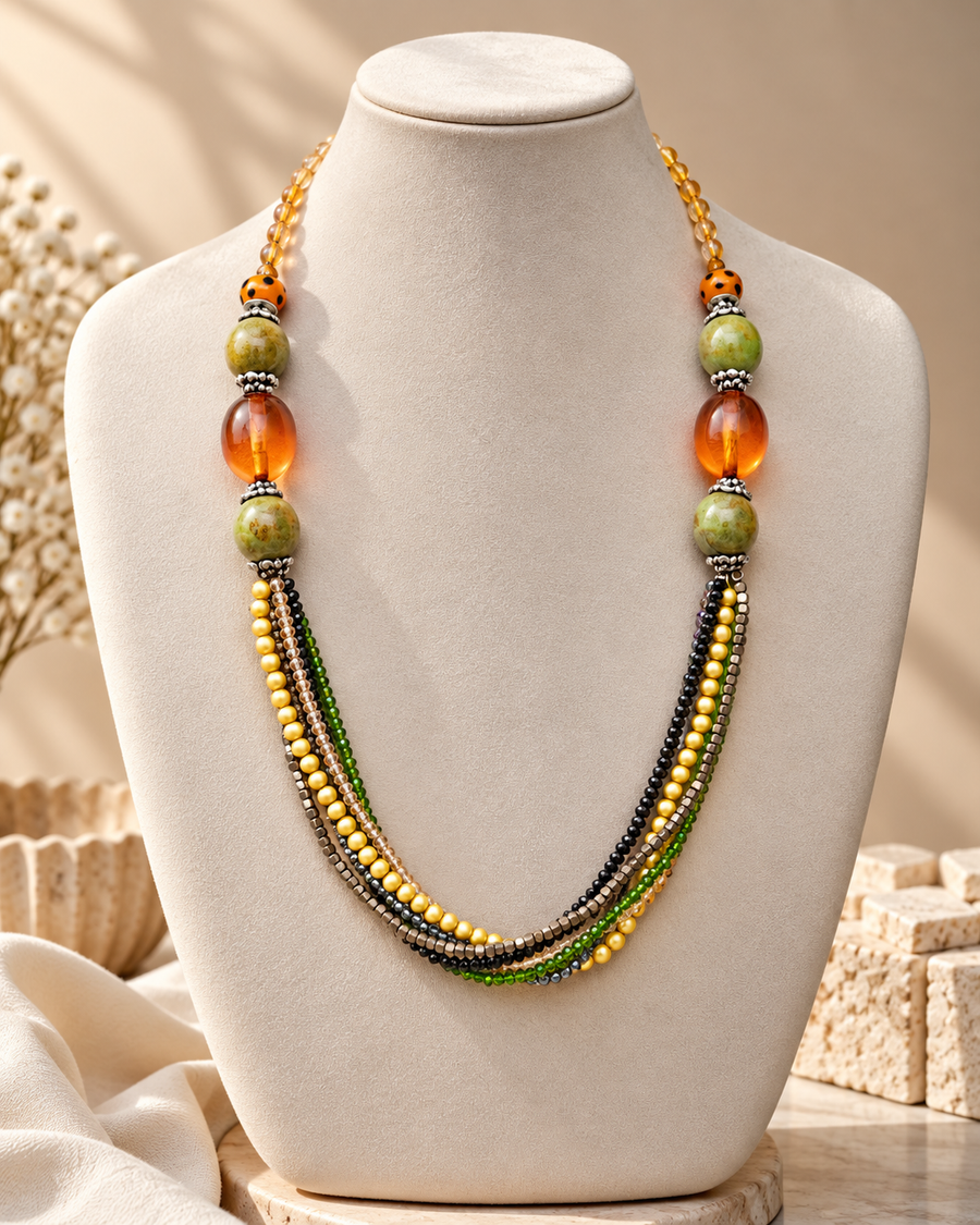 Multi Colored Maala