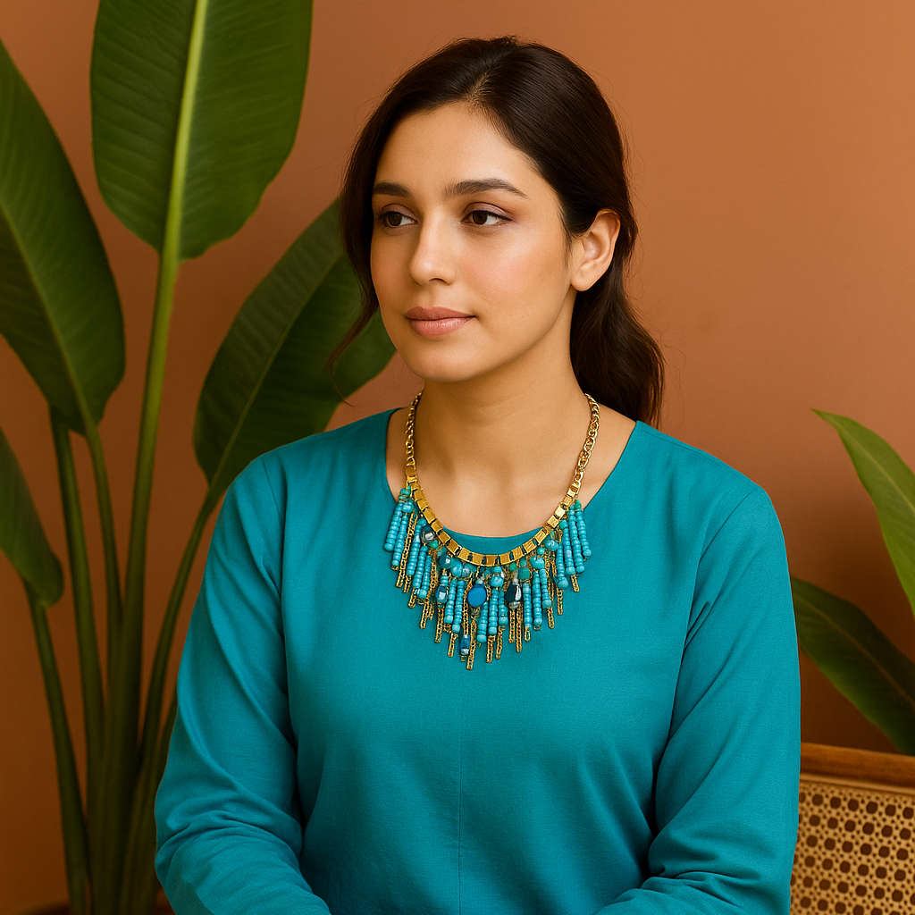 Blue Necklace