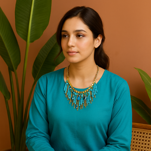 Blue Necklace
