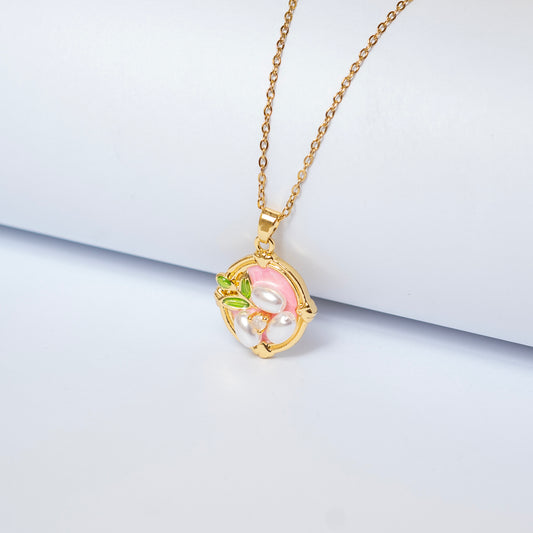 Pink N Pearls Pendant