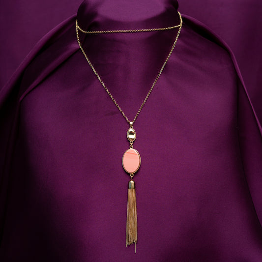Pink Stone Pendant