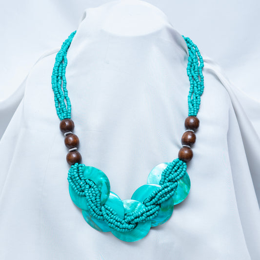 Blue Cyan Maala