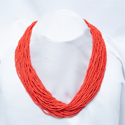 Redish orange Maala