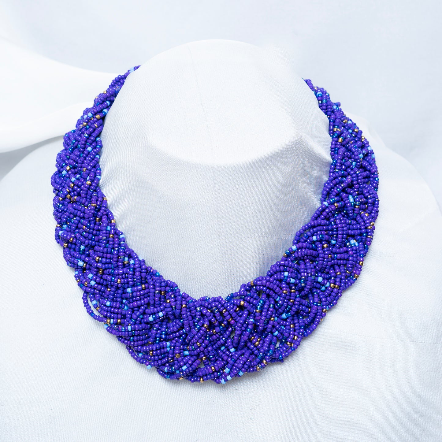Blue Purple Maala