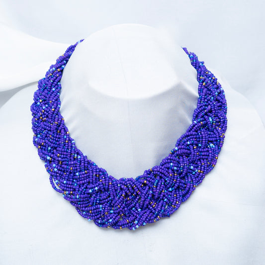 Blue Purple Maala
