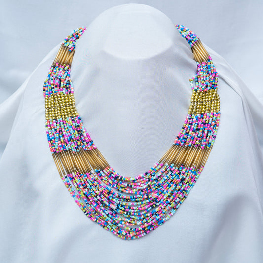 Multi Colored Maala