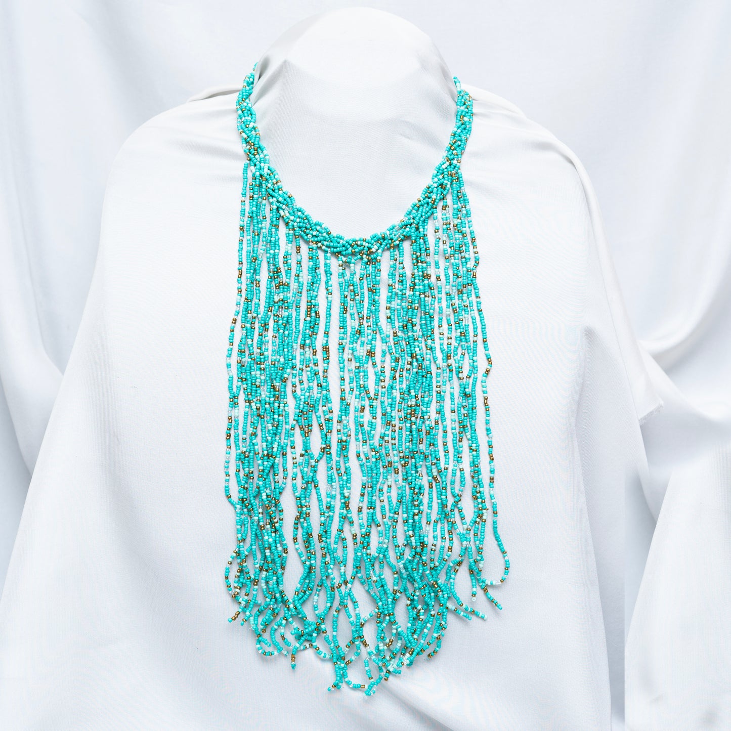 Cyan Blue Maala