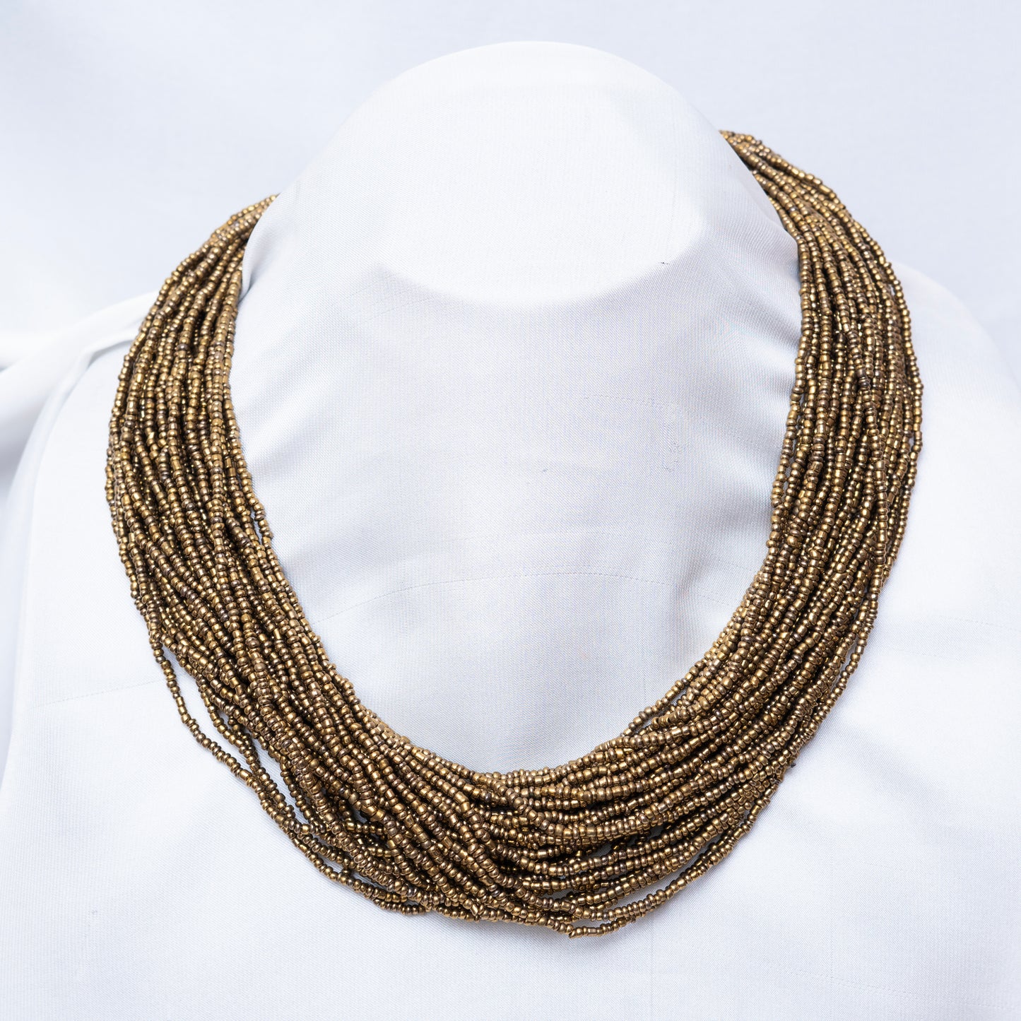Golden Beaded Maala