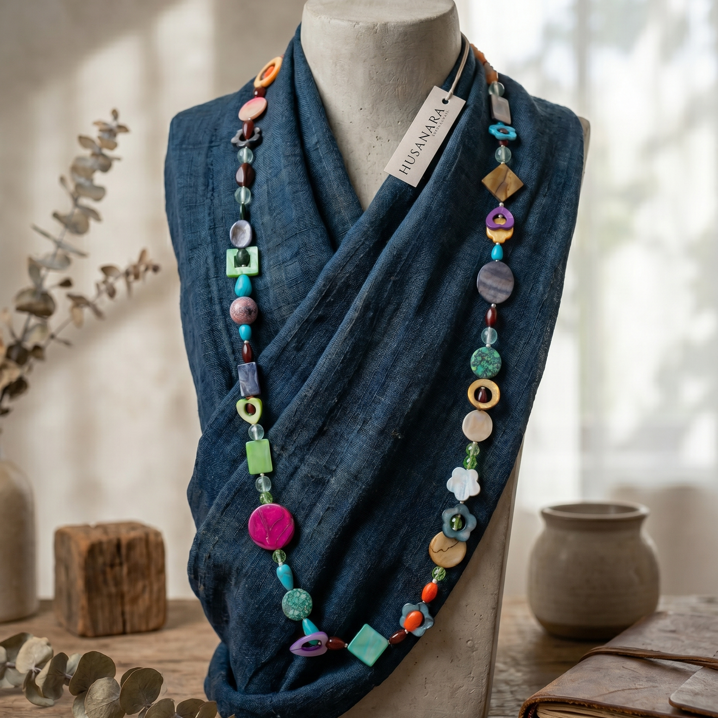 Gemstones Long Maala