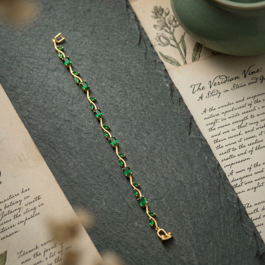 Green Leaves Bracelet