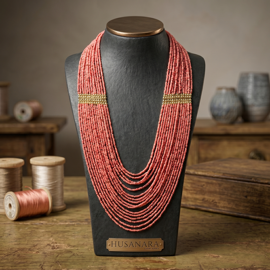 Pink Beads Maala
