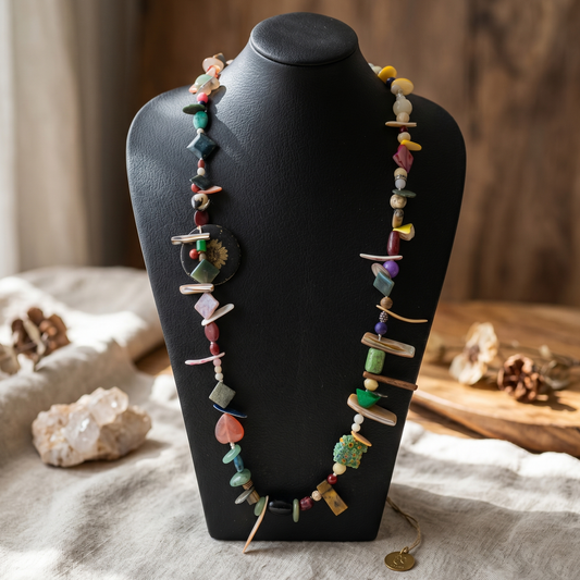 Gemstones Long Maala