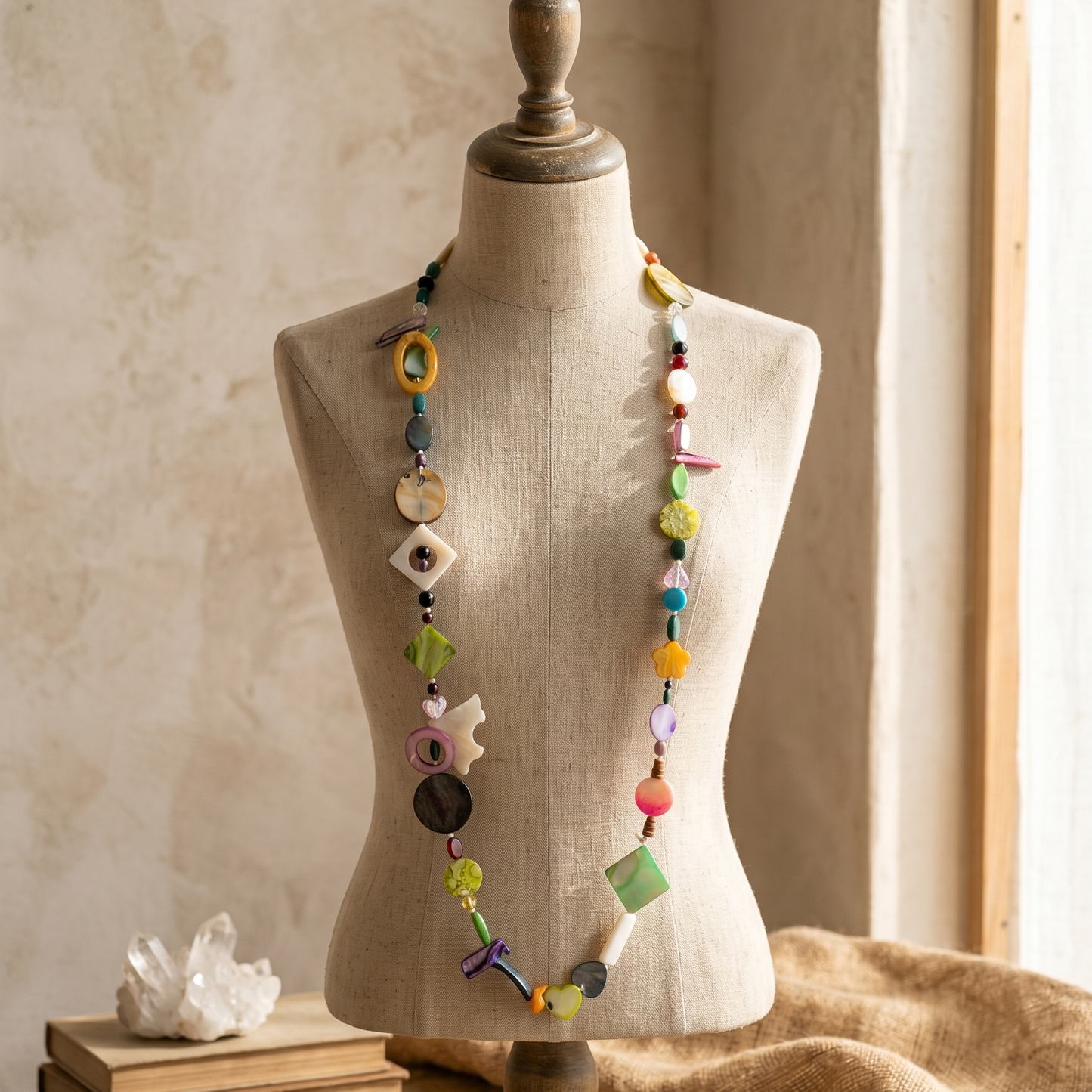 Gemstones Long Maala