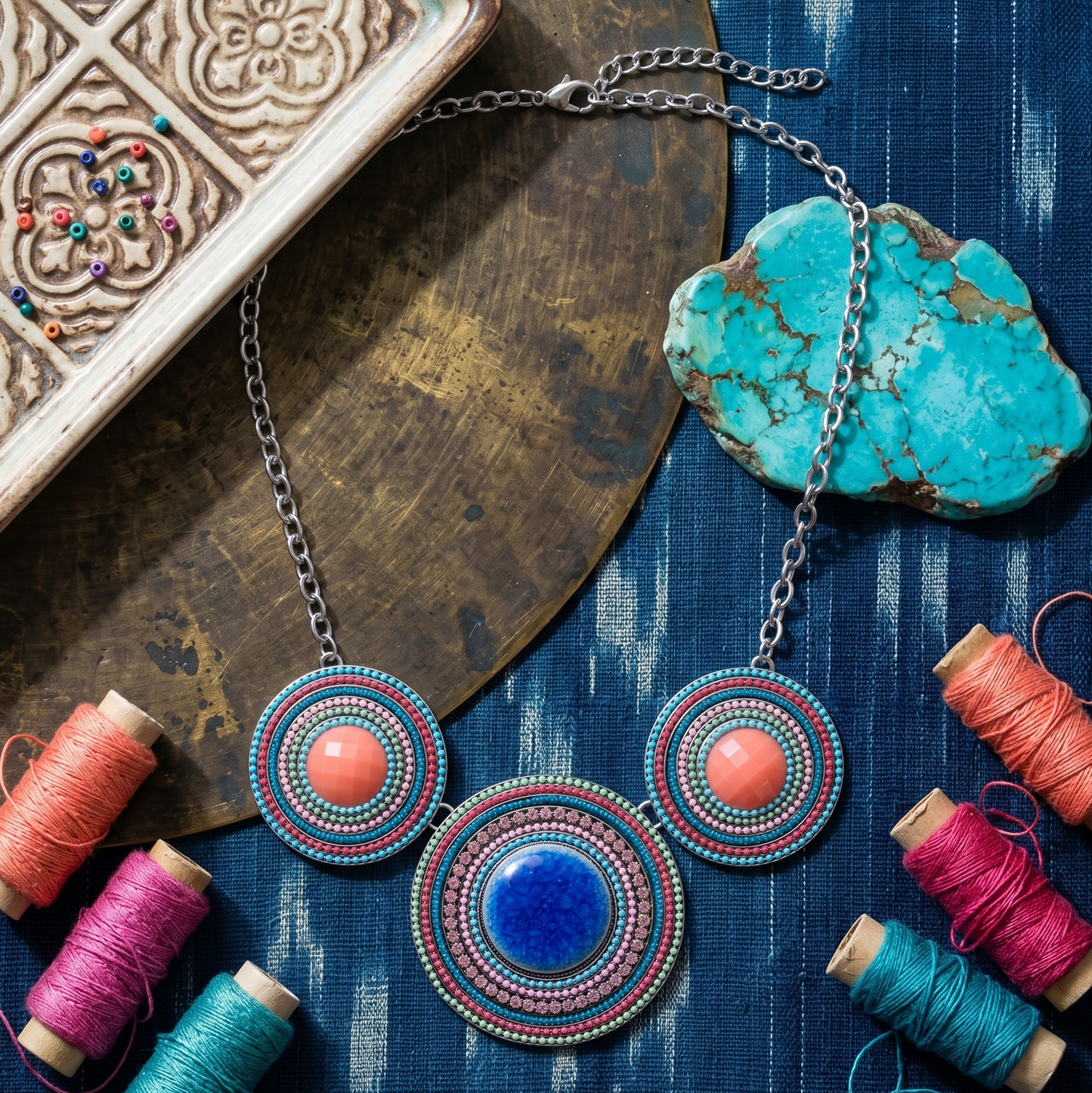 Multi Colored Necklace