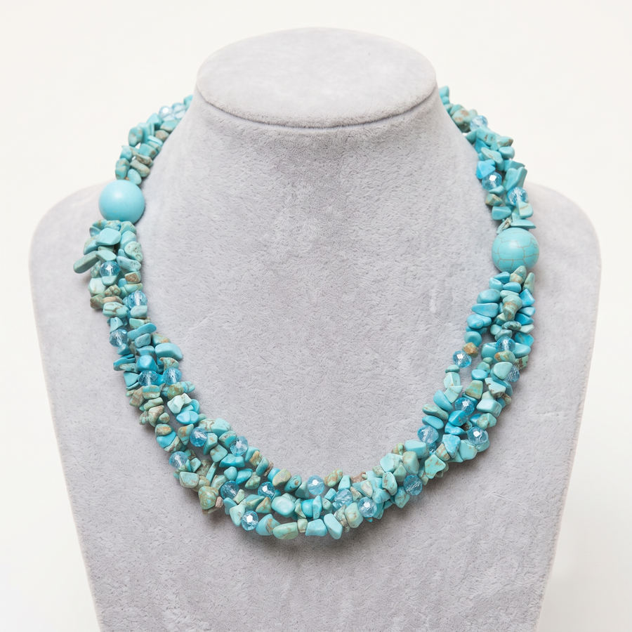 Turquoise Stone Necklace