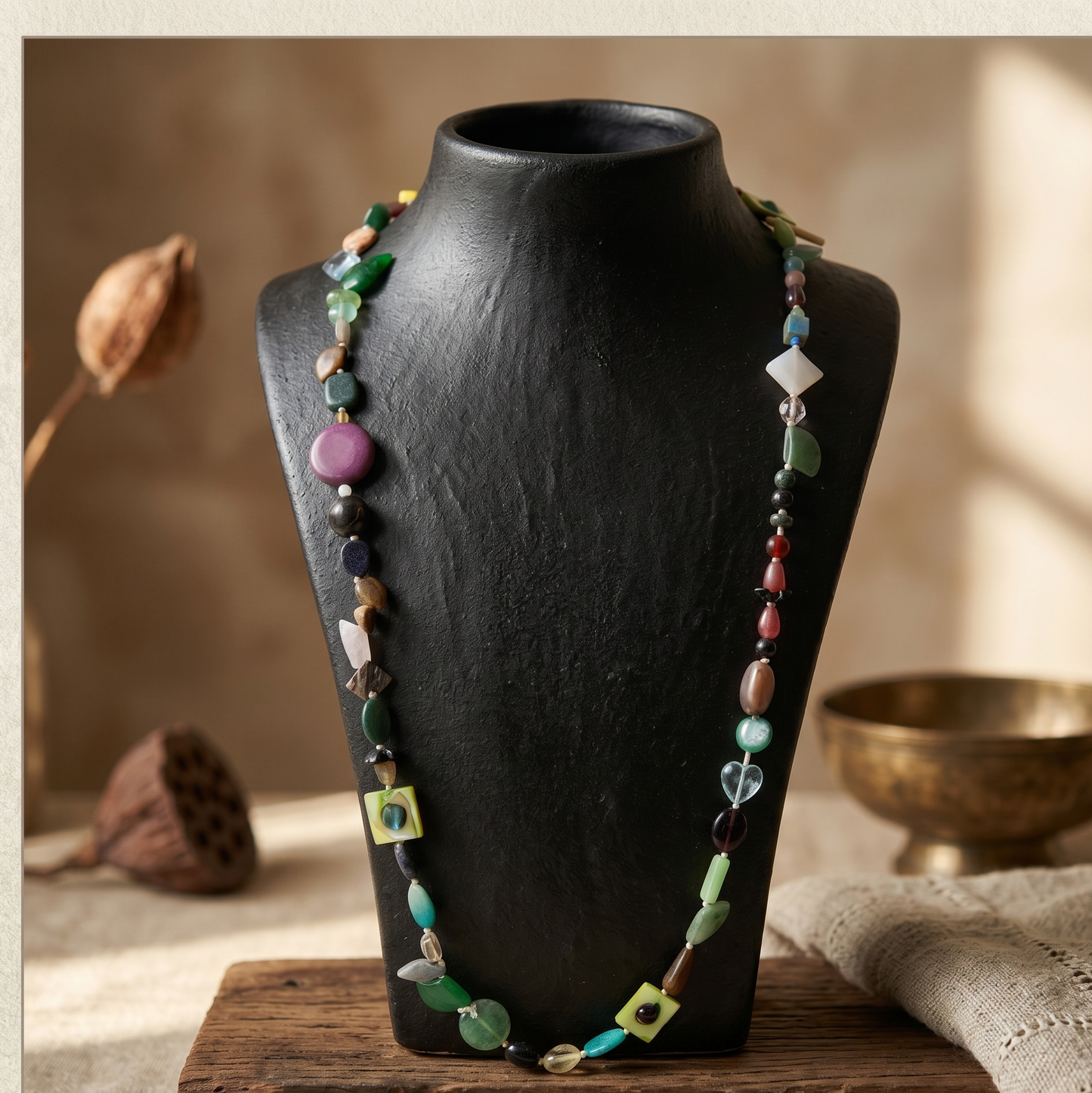 Gemstones Long Maala