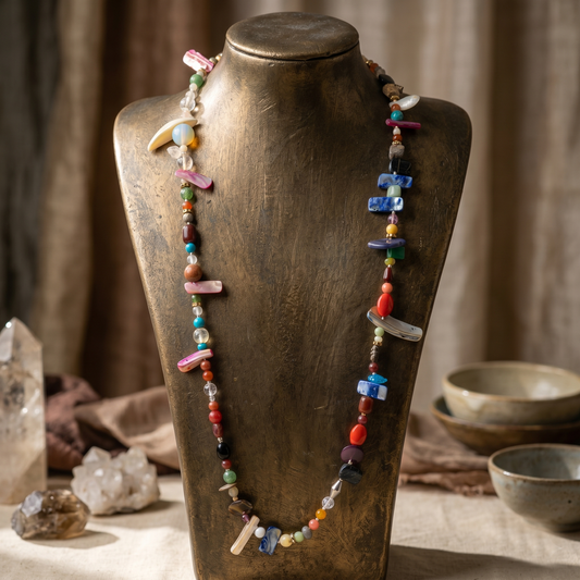 Gemstones Long Maala
