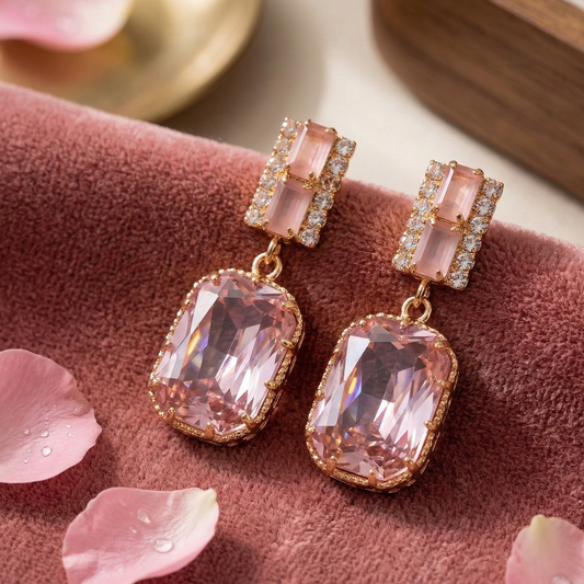 Pink Earrings