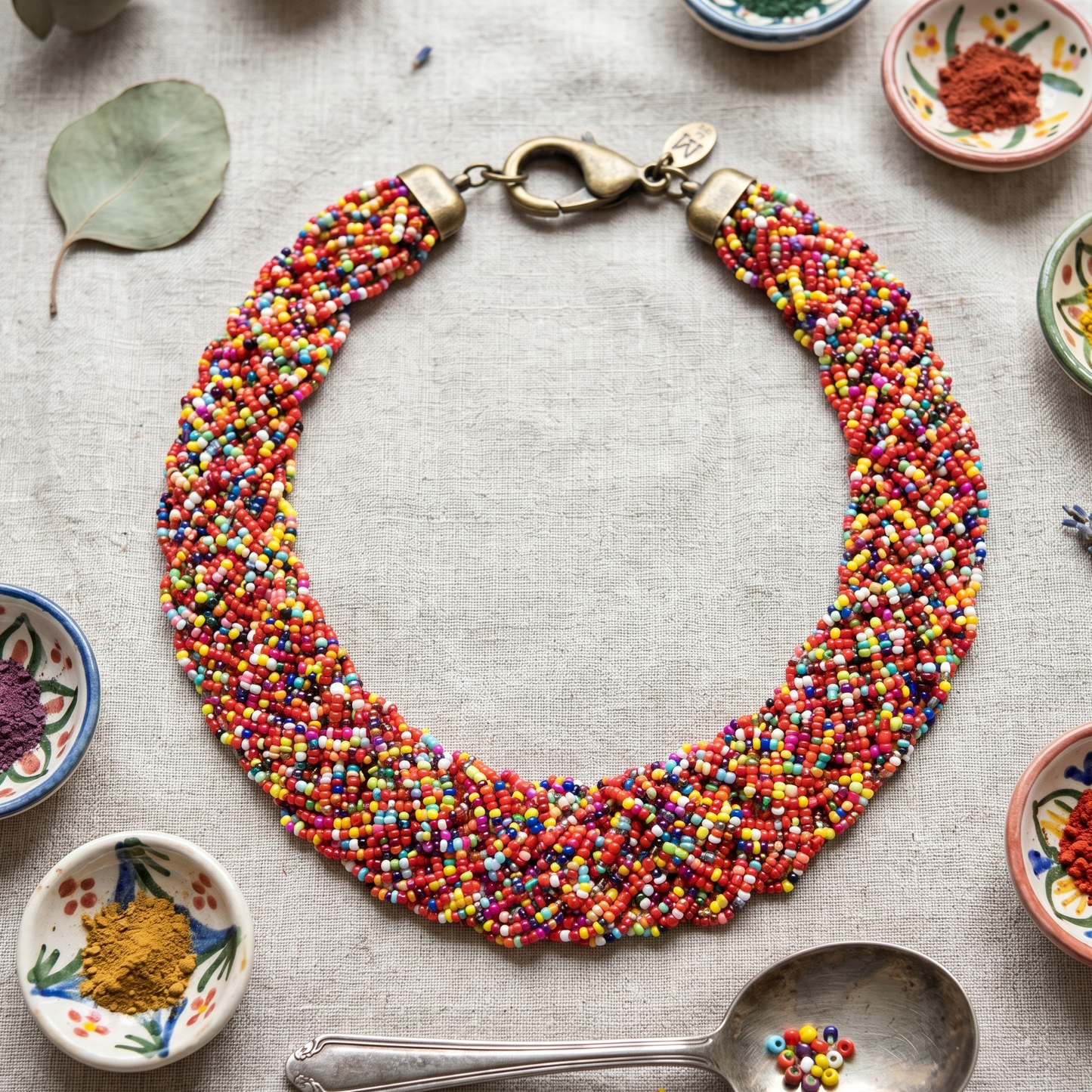 Multi Colored Maala