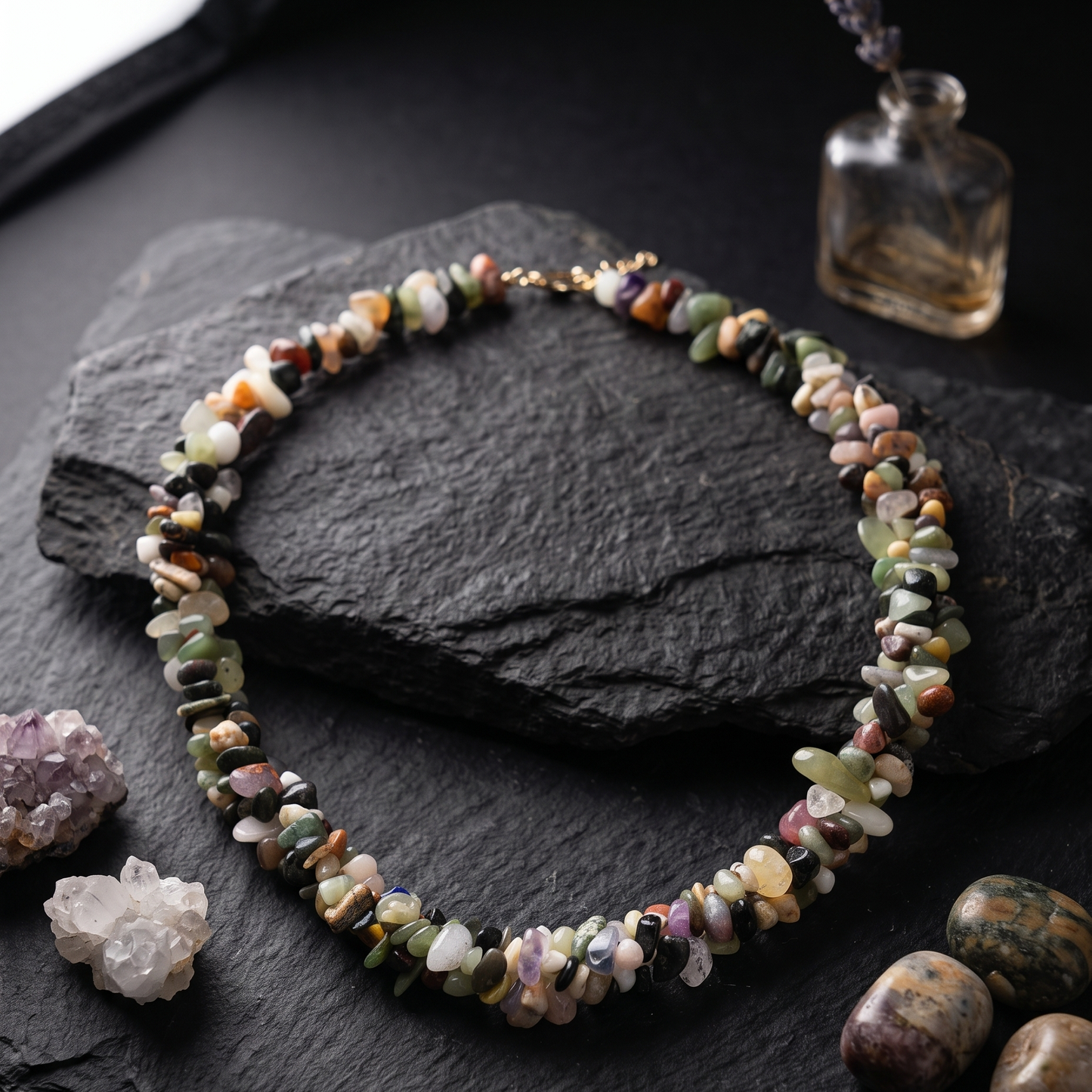 Mixed Stones Choker