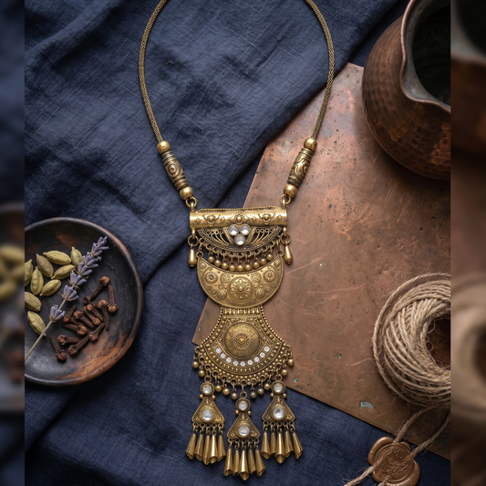 Golden Antique Necklace