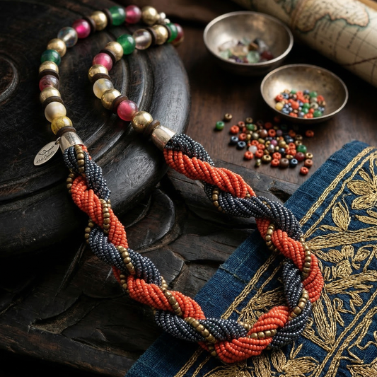 Multi Colored Maala