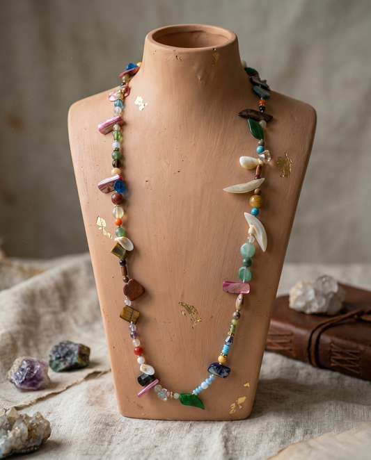 Gemstones Long Maala