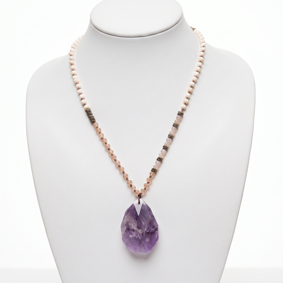 Amethyst Stone Pendant