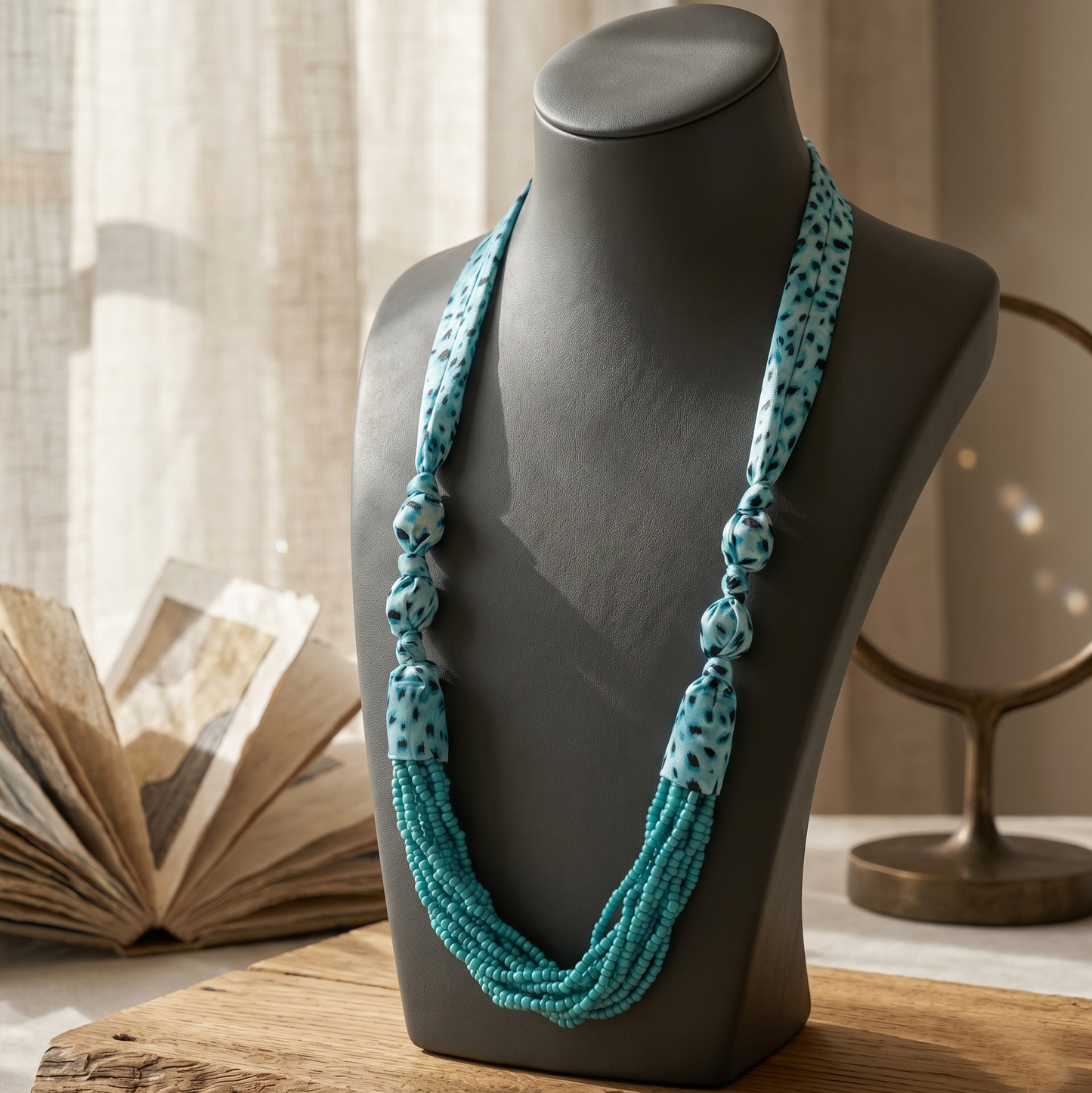 Polka Blue Maala