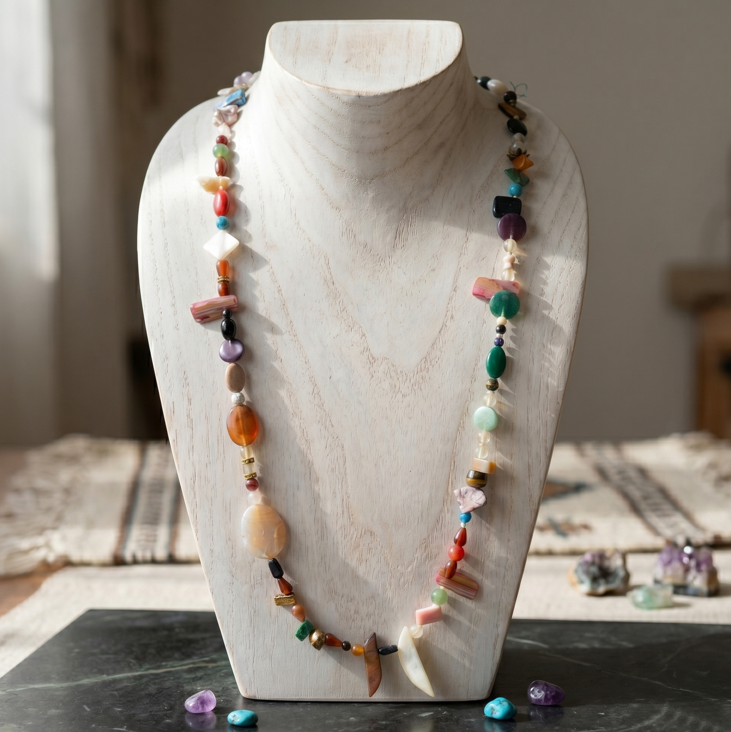Gemstones Long Maala