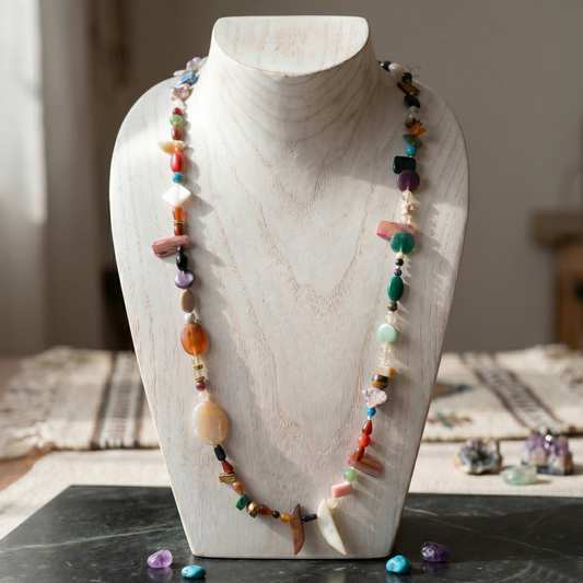 Gemstones Long Maala