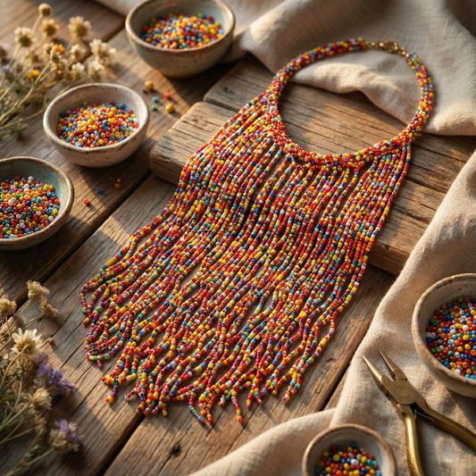 Multi Colored Maala