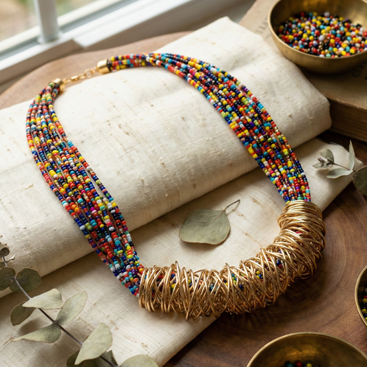 Multi Colored Maala