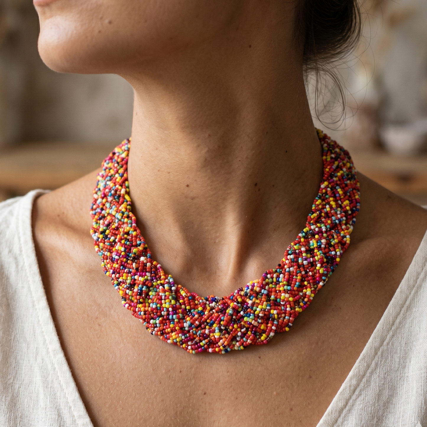 Multi Colored Maala