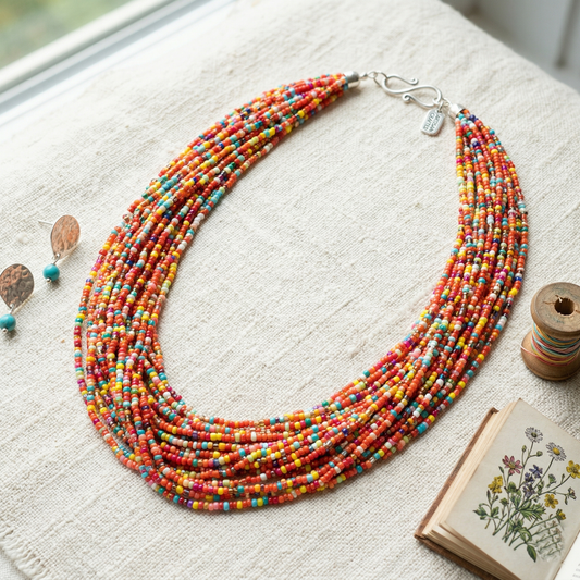 Multi Colored Maala